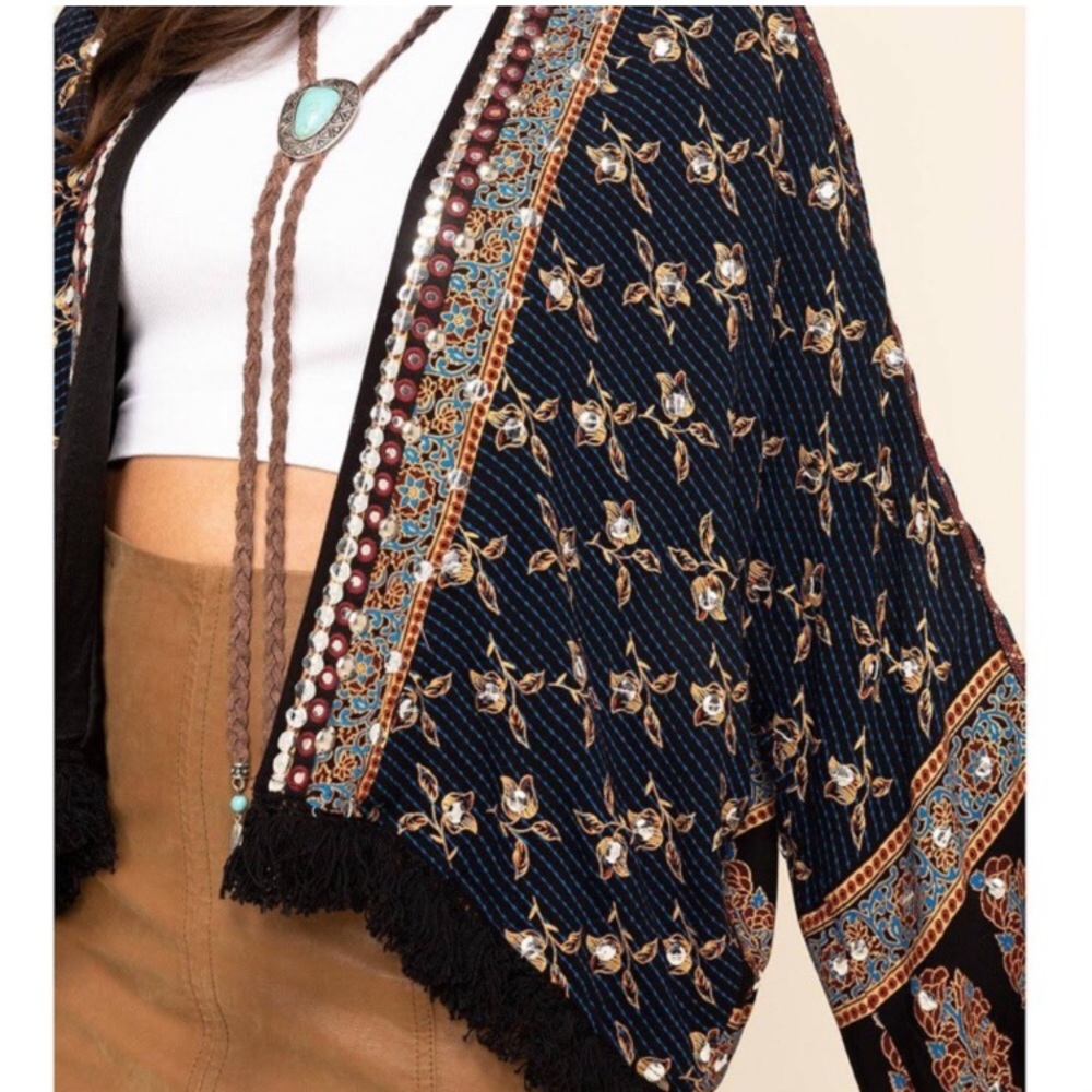 Free people sequin jacket